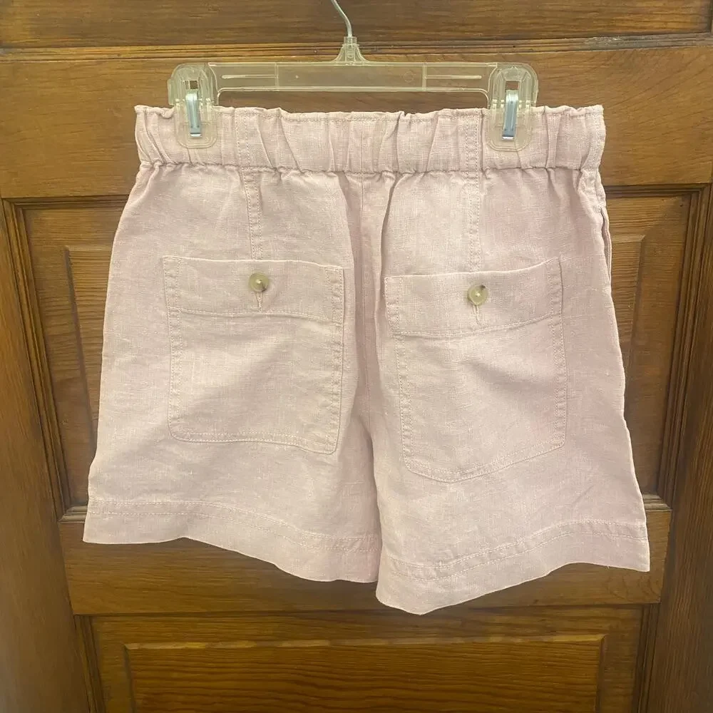 Vince size XXS Tie-Front Pull-On Short Style # V942322241 Light Pink NWT's NEW